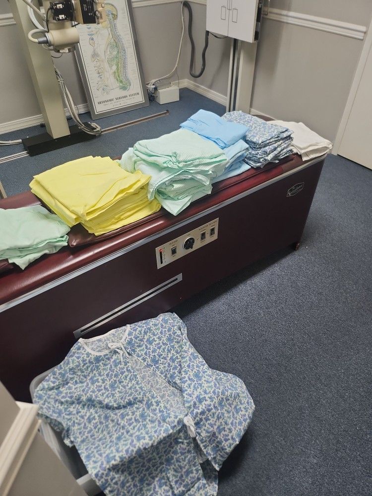 40 Hospital Gowns – Assorted Sizes & Colors – $100 for All