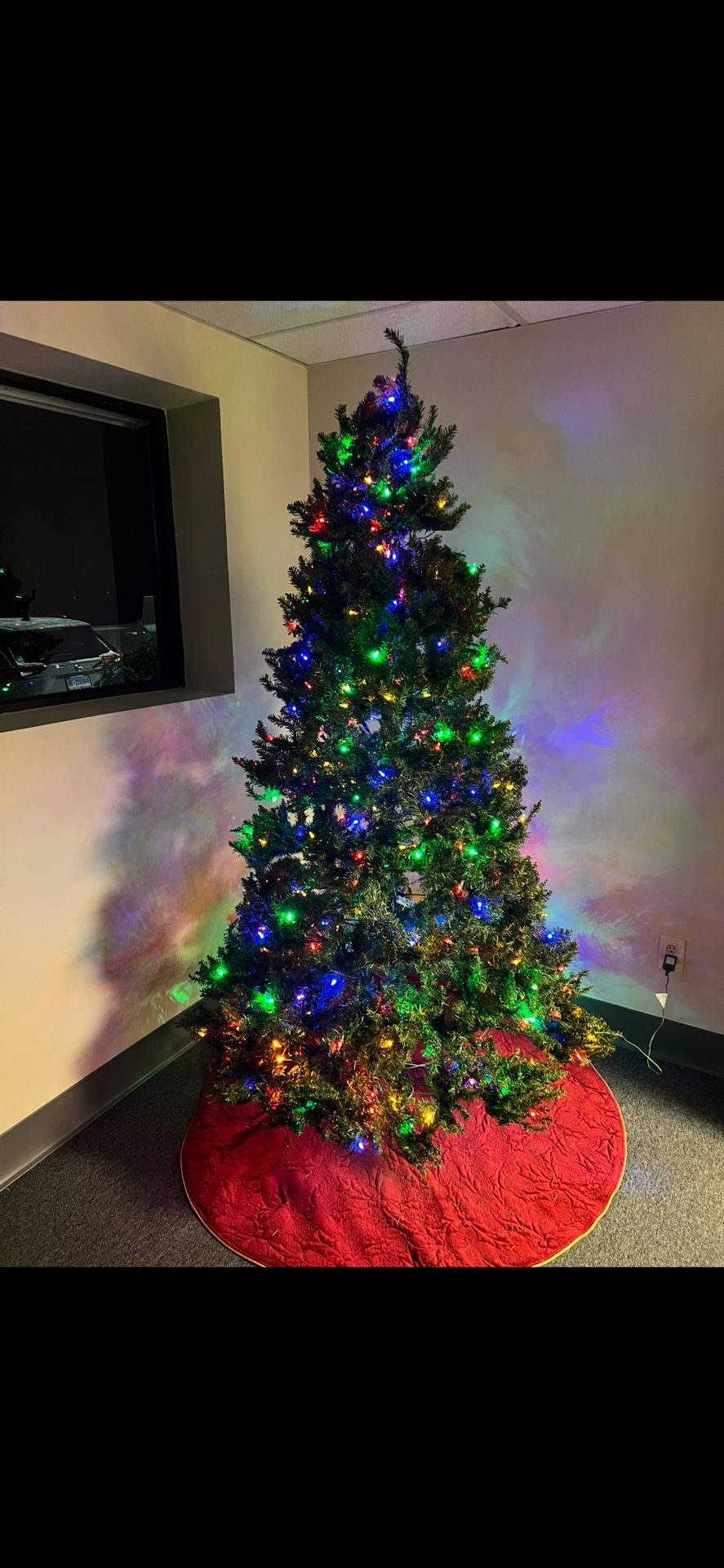 Martha Stewart 7.5’ Pre-lit Christmas Tree - All Lights Work