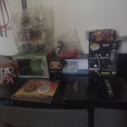 Some Antique Toys, Video Games,  Funko Pop, And Bluetooth Speaker  (READ BELOW👇)
