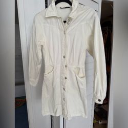 Zara Women’s Denim Mini Dress Xs Size 