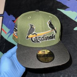 St. Louis Cardinals Ecapsunlimted New Era Fitted Hat Size 7