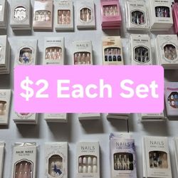 $2 Each Set Of Press On Nails