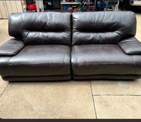 Loveseat and armchair