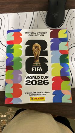 FIFA World Cup 2026 official sticker collection book