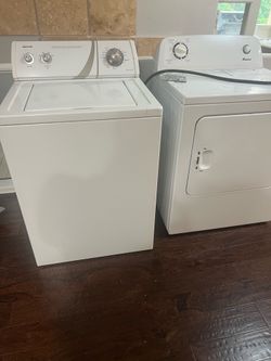 Washer and dryer