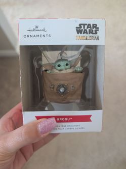 Brand New Baby Yoda Grogu Hallmark Ornament.
