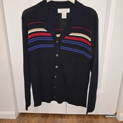 Petite Sophisticate Cardigan with Matching Top - Size M