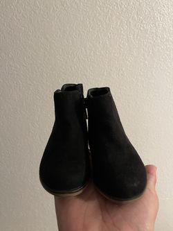 Kids Black Boots