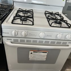 Scratch/dent New Gas White Stove