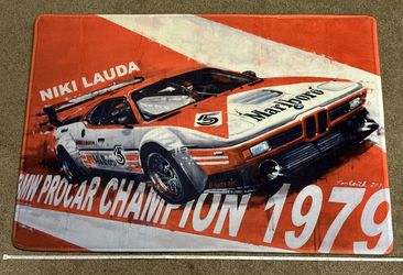 Rare BMW M1 Procar Wall Art