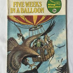1978 King Classics #20 VG; King  - Five Weeks in a Balloon, Jules Verne Comic
