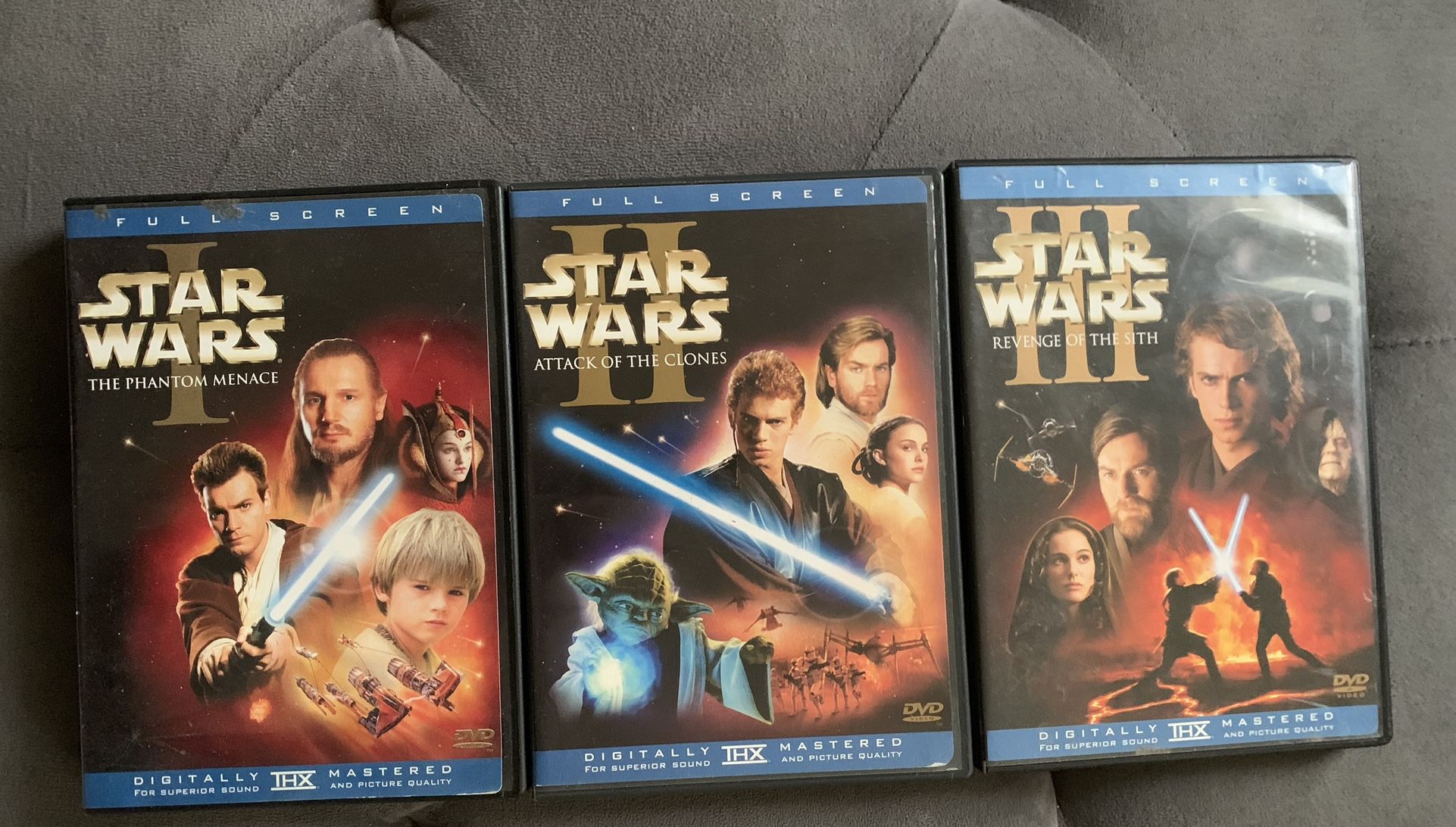 Star Wars 1-3 excellent condition