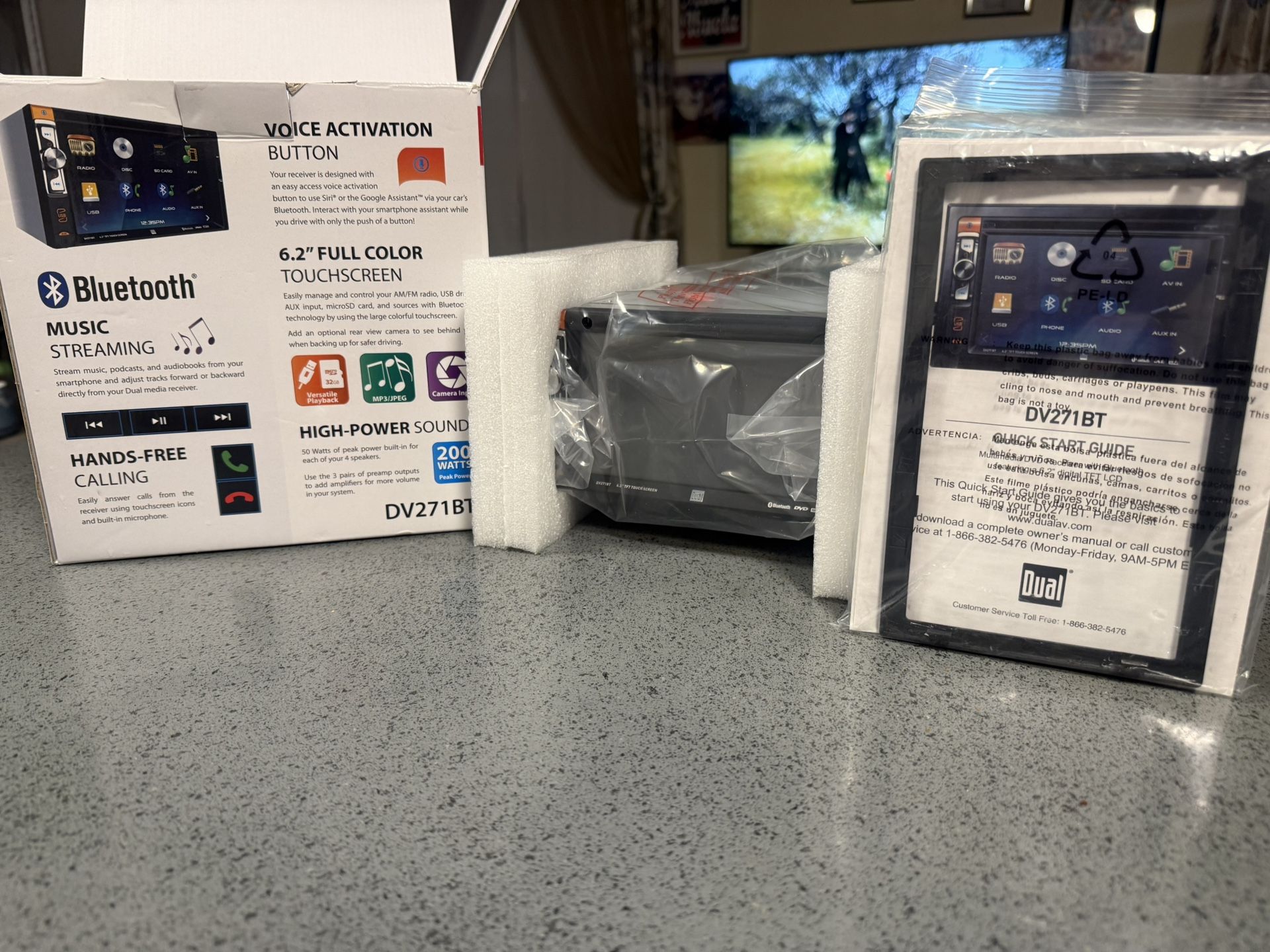 DVD MULTIMEDIA RECEIVER WITH BLUETOOTH