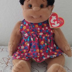 TY Beanie Kids "Cutie" D.O.B 12/26/96