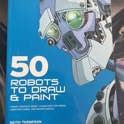 50 Robots To Draw &paint