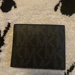 Micheal Kors Men Wallet Black And Gray In Color Sale Price Now  Thu 02/14/24