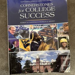 CORNERSTONES FOR COLLEGE SUCCESS BOOK
