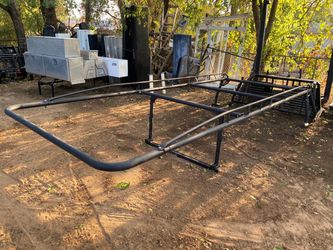 Black Steel Truck Bed Rack for service truck almost new