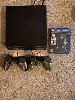 PS4 slim (1TB storage) EXCELLENT condition