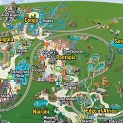 Busch Gardens One Day Entry 