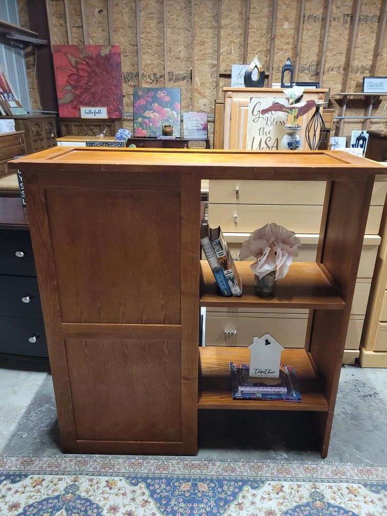 BOOKSHELF WITH 5 DRAWERS