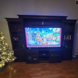 Wood Entertainment Center 