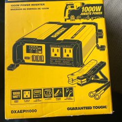 Dewalt DXAEPI1000   1000W Power Inverter 