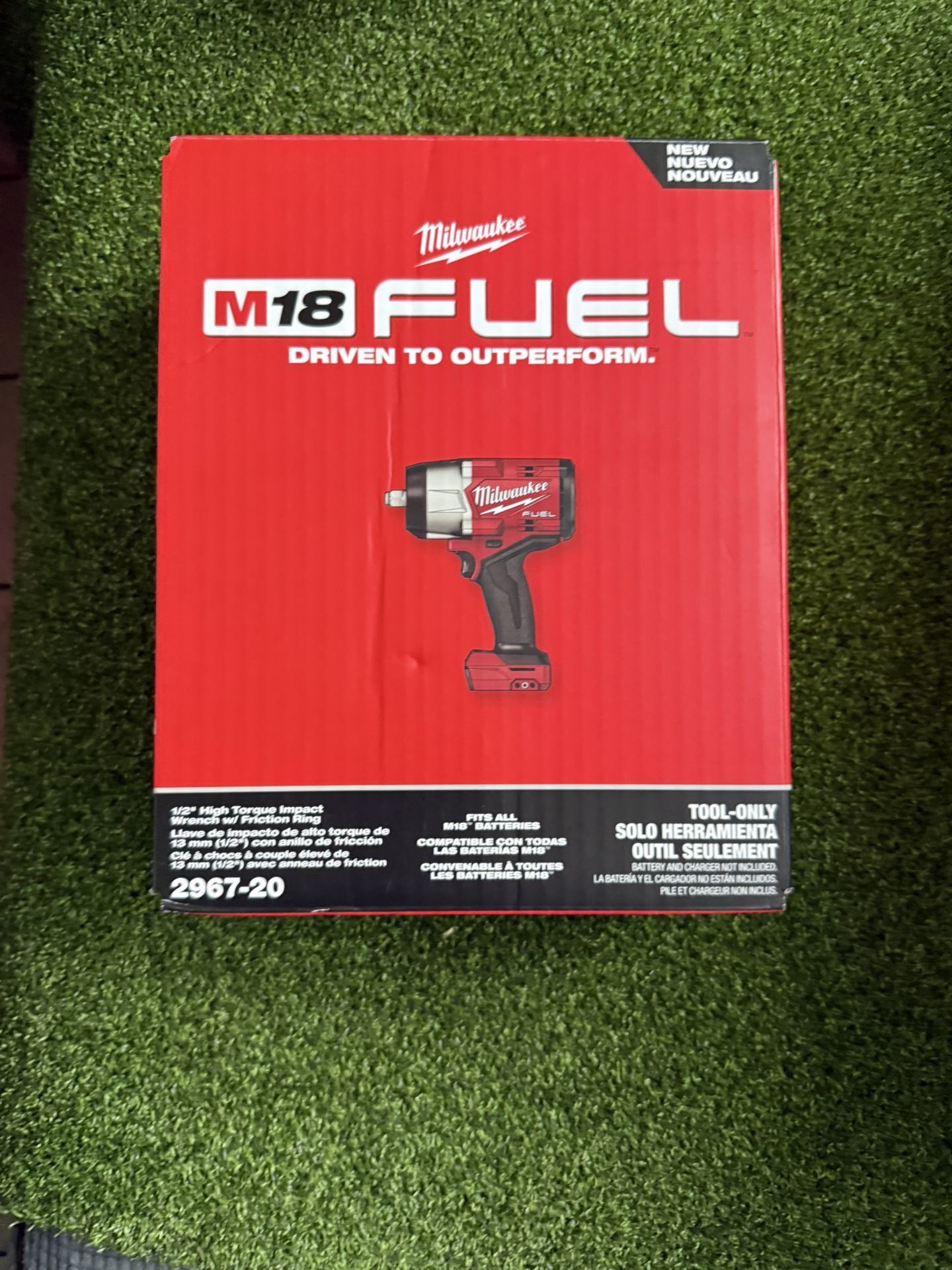 Milwaukee M18 Fuel 1/2 High Torque Impact