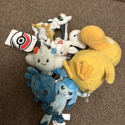 Pokémon stuffed animals 