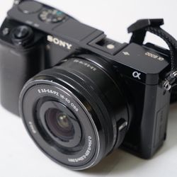 Sony A6000 24.3MP Mirrorless Digital Camera Black (ILCE-6000) Body Only