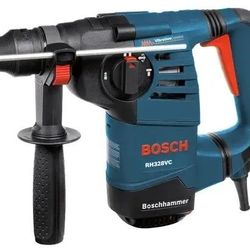 Bosch   RH328VC 8 Amp 1-1/8 in. Corded Variable Speed SDS-Plus Concrete/Masonry Rotary Hammer Drill with Depth Gauge and Carrying Case