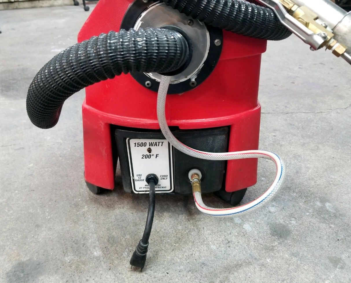 Durrmaid Super 1600 Hot Water Mobile Carpet Extractor Auto Detail