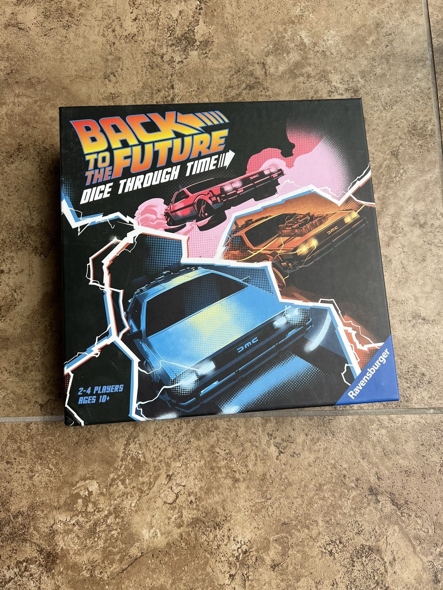 Back To The Future Board Game Dice Through Time