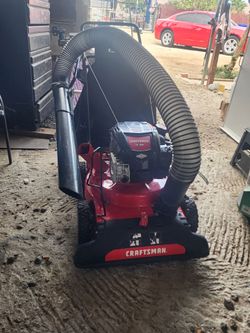 Craftman vacum chipper shredder blower