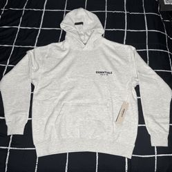 ESSENTIALS LIGHT OATMEAL HOODIE