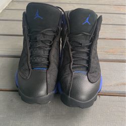 Black N Blue Jordan 13’s