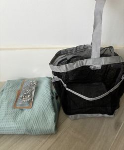 Shower Curtain & Caddy