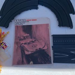 Tyco slot Car Track And Service Manual 1970