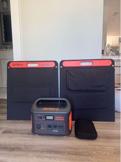 Brand New! Jackery Explorer 300 + (2) Jackery SolarSaga 100W Solar Panels
