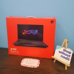 XPG XENIA 15 KC 15. 6'' RGB GAMING NOTEBOOK  - 90 Days Warranty - $1 Down - NO CREDIT Needed