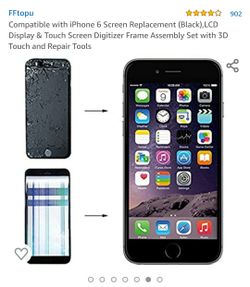 iPhone 6 screen replacement (black)