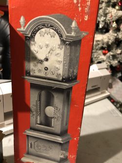 Miniature grandfather clock