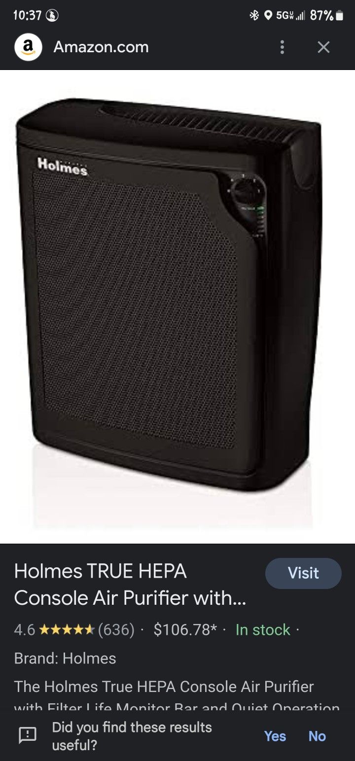 Holmes TRUE HEPA Console Air Purifier