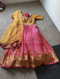Indian floor length gown