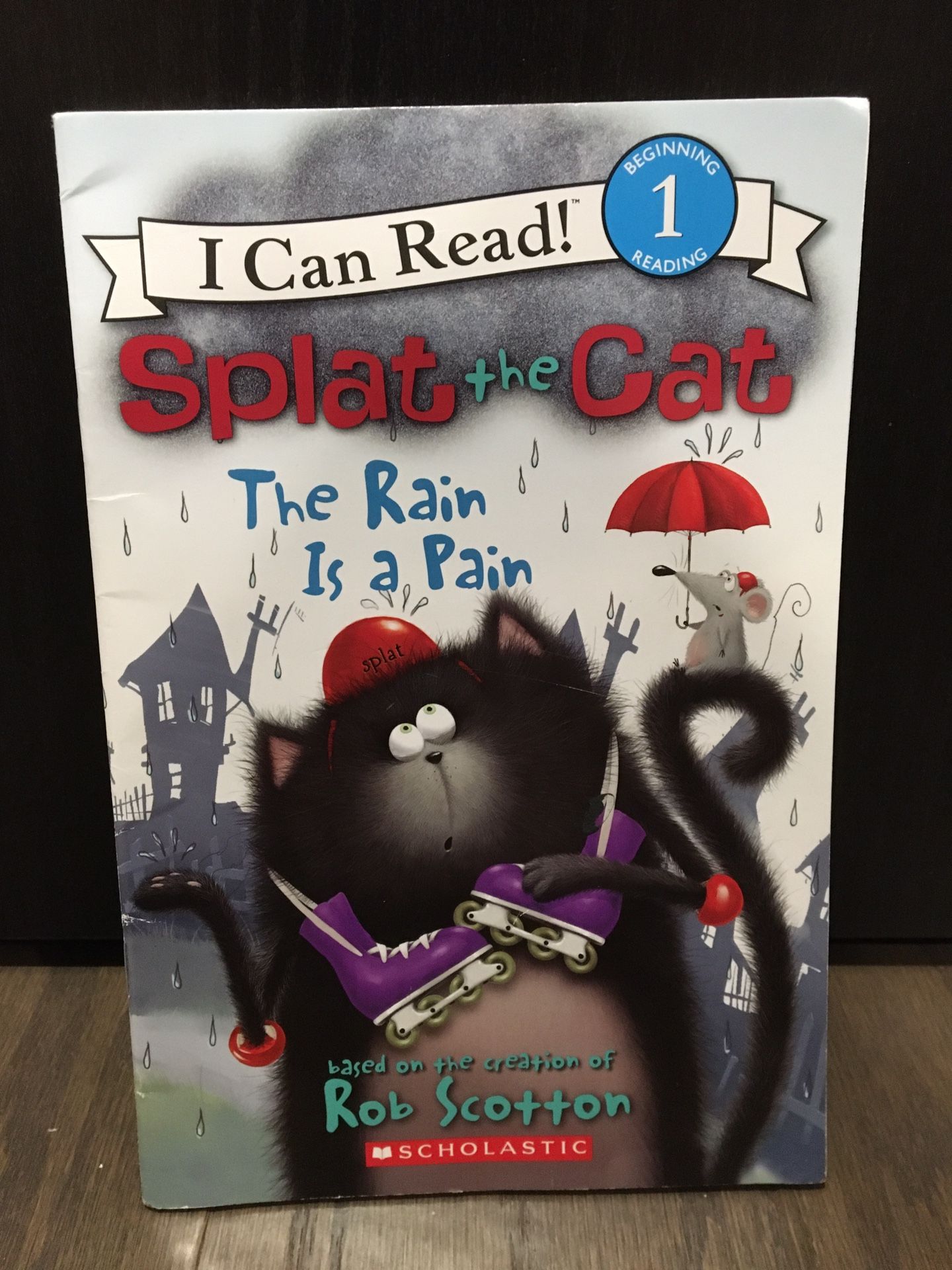 Splat The Cat The Rain Is a Pain Book