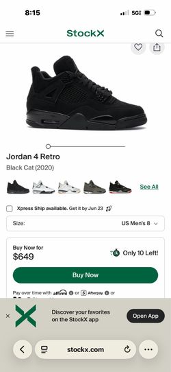 Jordan 4 black cats released 2020