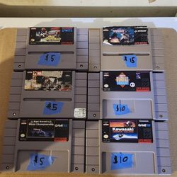 Super Nintendo Console Games