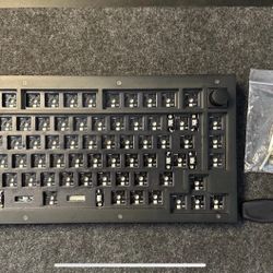 Keychron V1 75% Mechanical Keyboard Wired Version Barebones