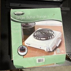 Electric Single Burner 