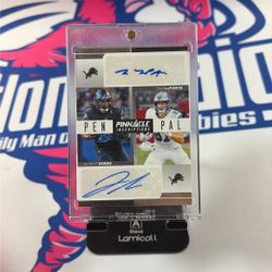 2024 Encore Pinnacle Inscriptions Jahmyr Gibbs Sam Laporta Auto /99